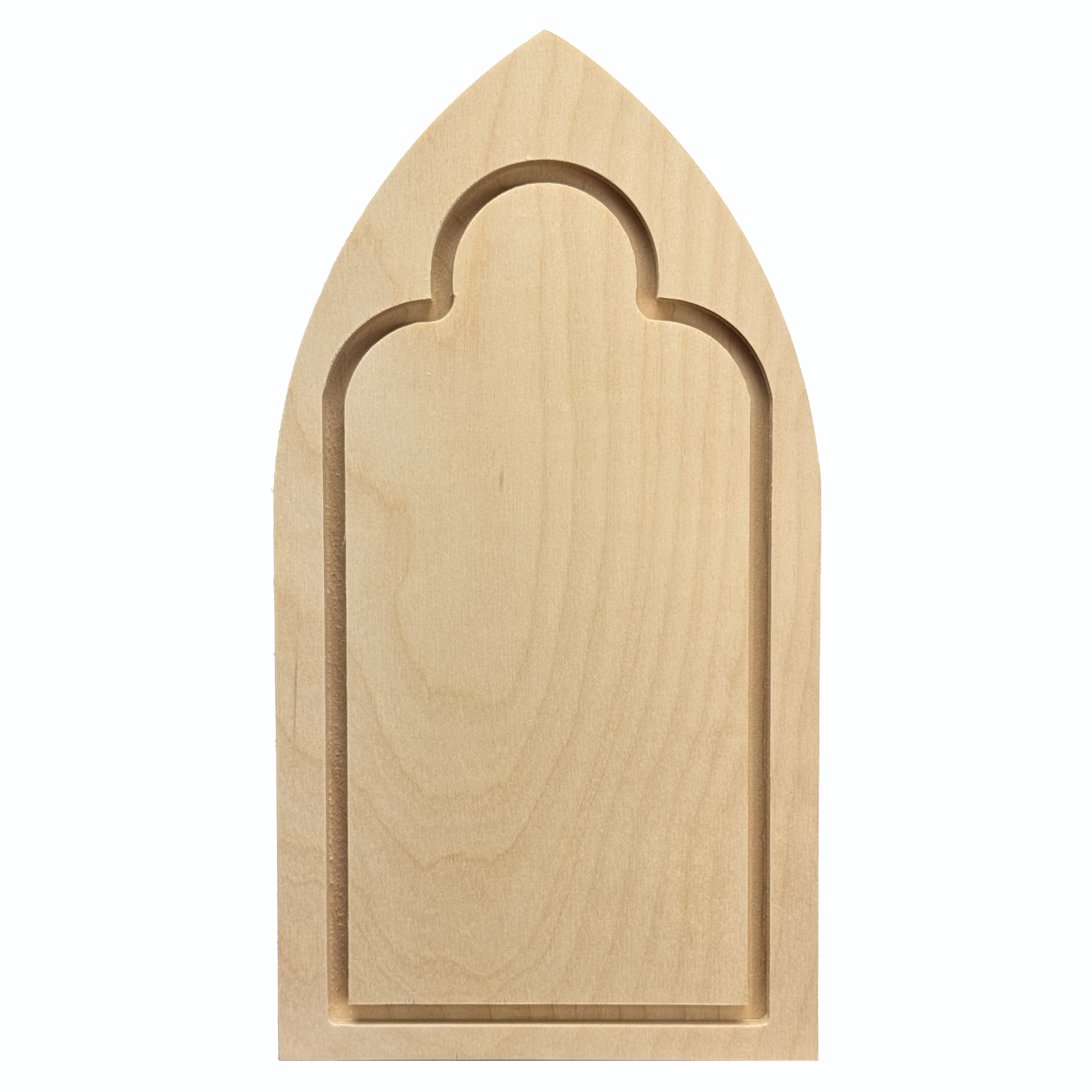 Trekell Gothic Arch Floater Panel - Wooden Painting Canvas + Frame Trekell Art Supplies