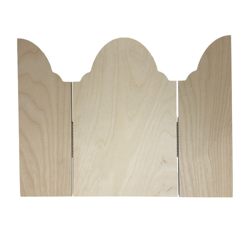 Trekell Gothic Cemetery Gate Altar Panel - Wooden Painting Canvas Trekell Art Supplies