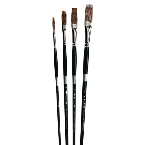 Trekell Legion Complete Long Grainer Brush Set - Long Handle Trekell Art Supplies
