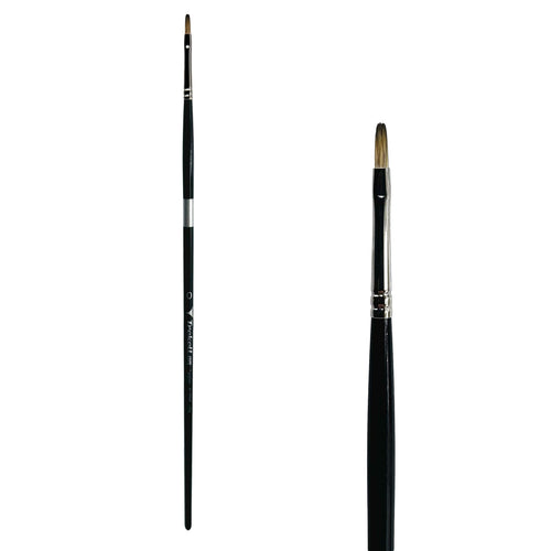 Trekell Legion #0 Filbert Brush - Long Handle Trekell Art Supplies