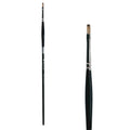 Trekell Legion #0 Flat Brush - Long Handle Trekell Art Supplies