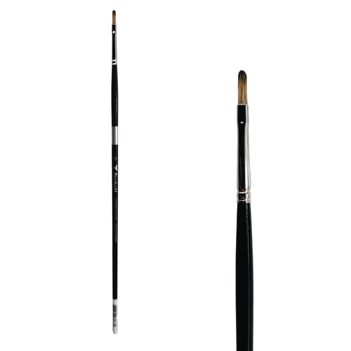Trekell Legion #0 Long Filbert Brush - Long Handle Trekell Art Supplies
