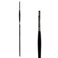 Trekell Legion #0 Long Flat Brush - Long Handle Trekell Art Supplies