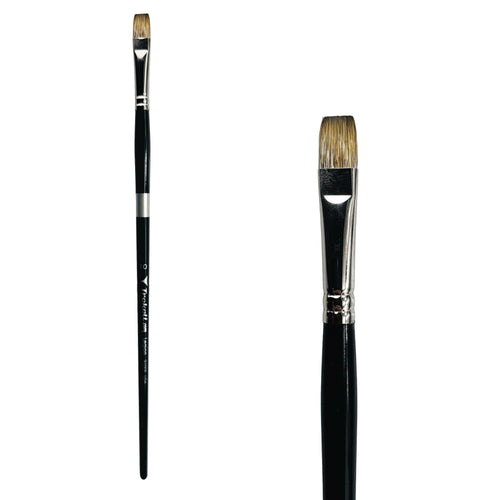 Trekell Legion #10 Flat Brush - Long Handle Trekell Art Supplies