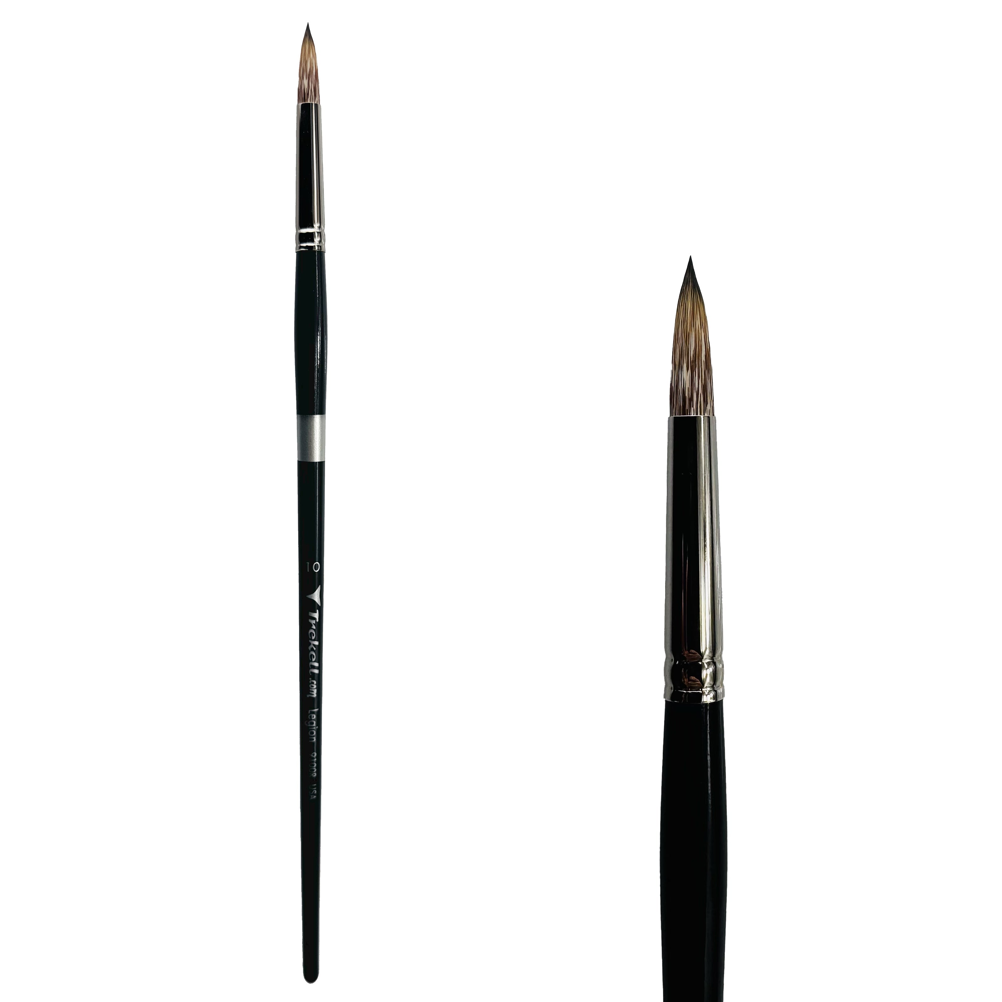 Trekell Legion #10 Round Brush - Long Handle Trekell Art Supplies