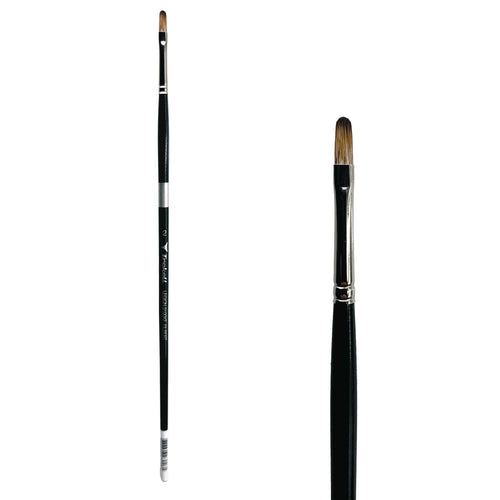 Trekell Legion #2 Filbert Brush - Long Handle Trekell Art Supplies