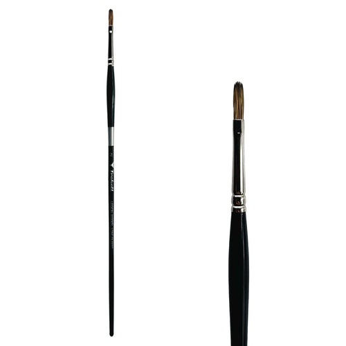 Trekell Legion #2 Long Filbert Brush - Long Handle Trekell Art Supplies