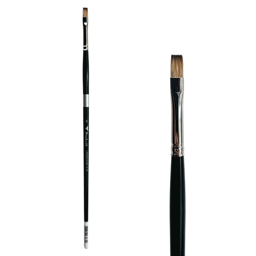 Trekell Legion #4 Flat Brush - Long Handle Trekell Art Supplies