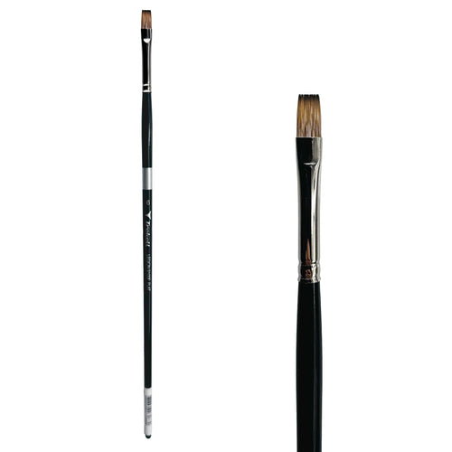 Trekell Legion #6 Flat Brush - Long Handle Trekell Art Supplies