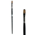 Trekell Legion #8 Filbert Brush - Long Handle Trekell Art Supplies