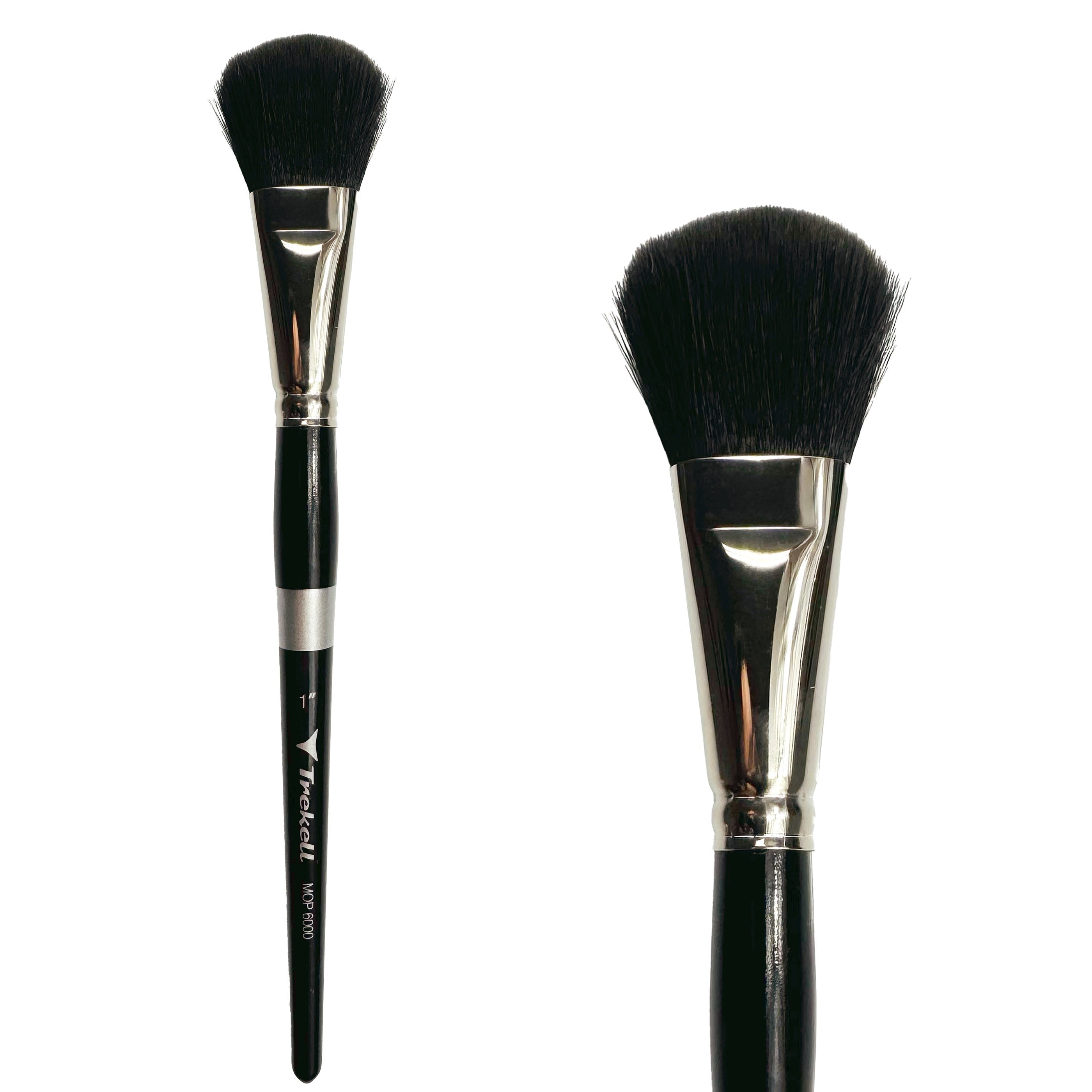 Trekell 1" Oval Mop Brush - Short Handle Trekell Art Supplies
