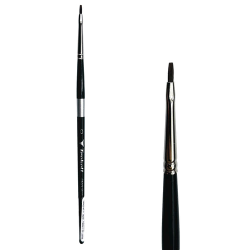 Trekell Onyx #0 Bright Brush - Short Handle Trekell Art Supplies