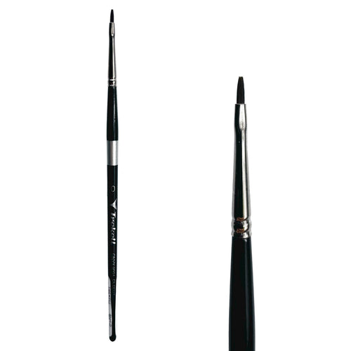 Trekell Onyx #0 Filbert Brush - Short Handle Trekell Art Supplies