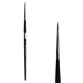 Trekell Onyx #0 Round Brush - Short Handle Trekell Art Supplies