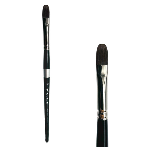 Trekell Onyx #10 Filbert Brush - Short Handle Trekell Art Supplies