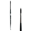 Trekell Onyx 1/8" Oval Wash Brush - Short Handle Trekell Art Supplies