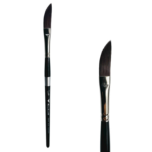 Trekell Onyx 3/8" Dagger Brush - Short Handle Trekell Art Supplies