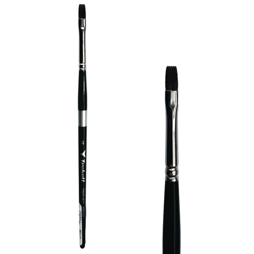 Trekell Onyx #4 Bright Brush - Short Handle Trekell Art Supplies