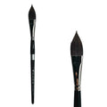 Trekell Onyx 5/8" Oval Wash Brush - Short Handle Trekell Art Supplies