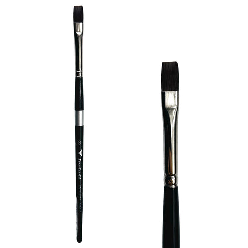 Trekell Onyx #8 Bright Brush - Short Handle Trekell Art Supplies
