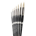 Trekell Opal Complete Round Brush Set - Long Handle Trekell Art Supplies