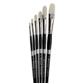 Trekell Opal Complete Filbert Brush Set - Long Handle Trekell Art Supplies
