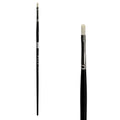 Trekell Opal #0 Flat Brush - Long Handle Trekell Art Supplies