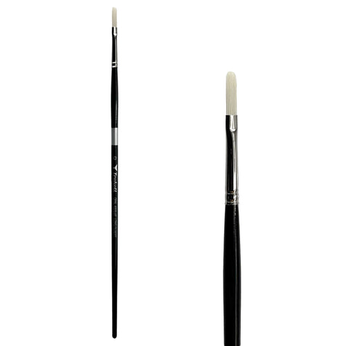 Trekell Opal #0 Long Filbert Brush - Long Handle Trekell Art Supplies