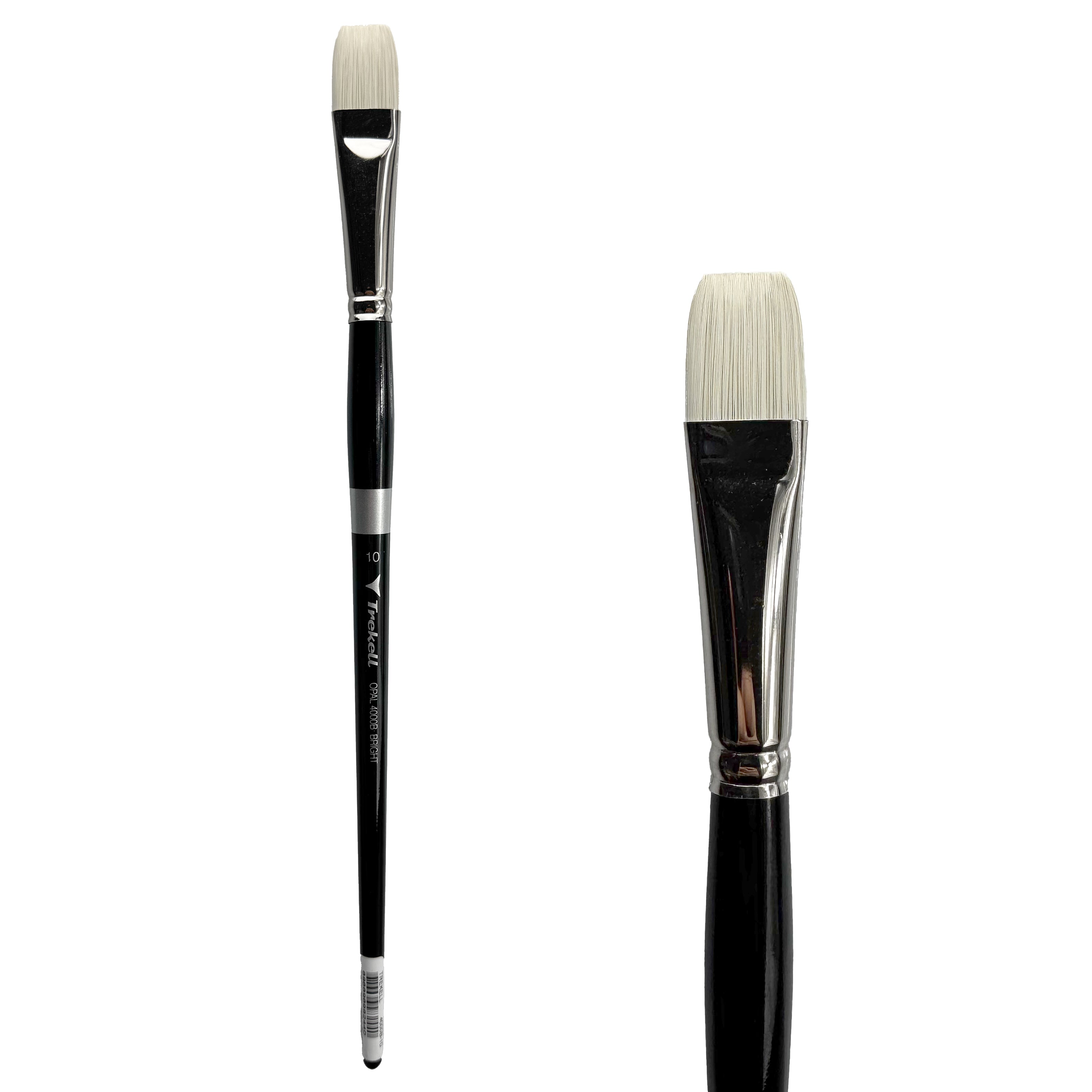 Trekell Opal #10 Bright Brush - Long Handle Trekell Art Supplies