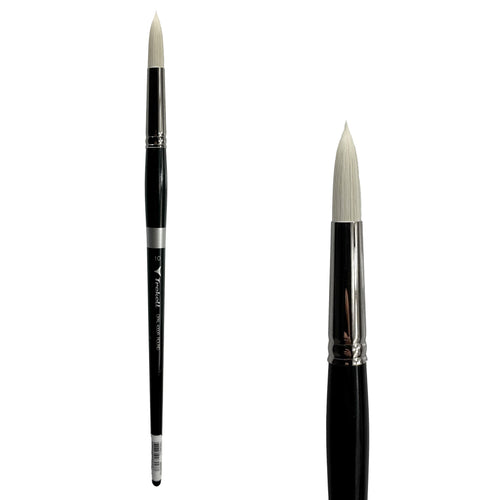 Trekell Opal #10 Round Brush - Long Handle Trekell Art Supplies