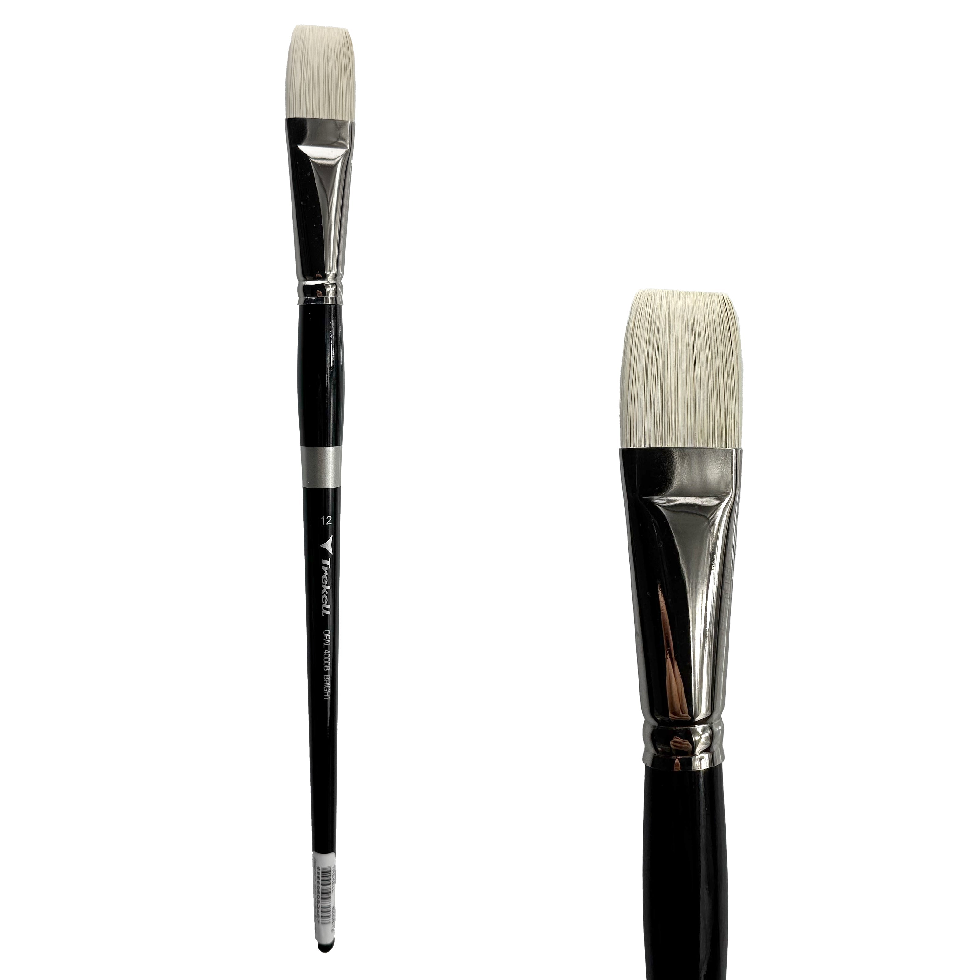 Trekell Opal #12 Bright Brush - Long Handle Trekell Art Supplies