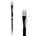 Trekell Opal #12 Flat Brush - Long Handle Trekell Art Supplies