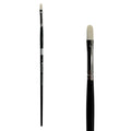 Trekell Opal #2 Filbert Brush - Long Handle Trekell Art Supplies