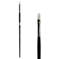 Trekell Opal #2 Flat Brush - Long Handle Trekell Art Supplies
