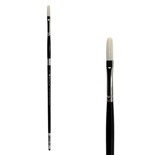 Trekell Opal #2 Long Filbert Brush - Long Handle Trekell Art Supplies
