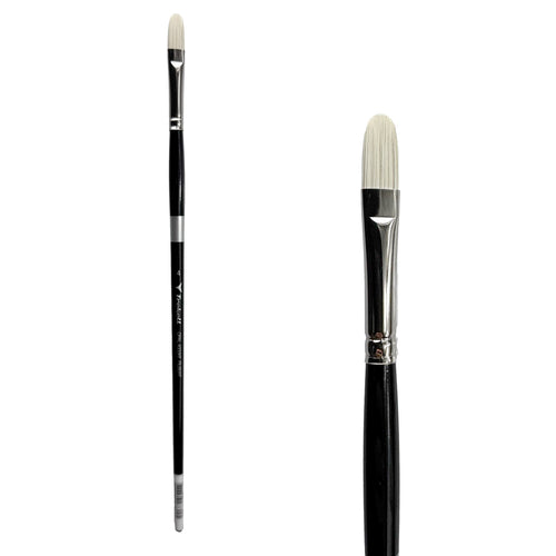 Trekell Opal #4 Filbert Brush - Long Handle Trekell Art Supplies