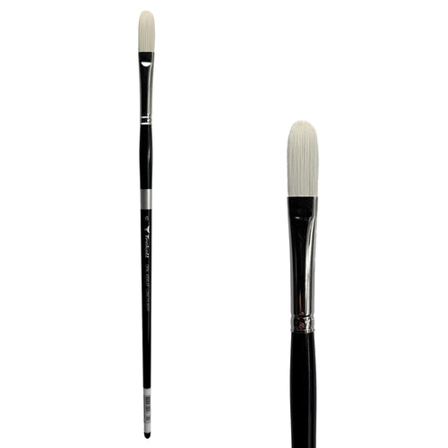 Trekell Opal #6 Long Filbert Brush - Long Handle Trekell Art Supplies
