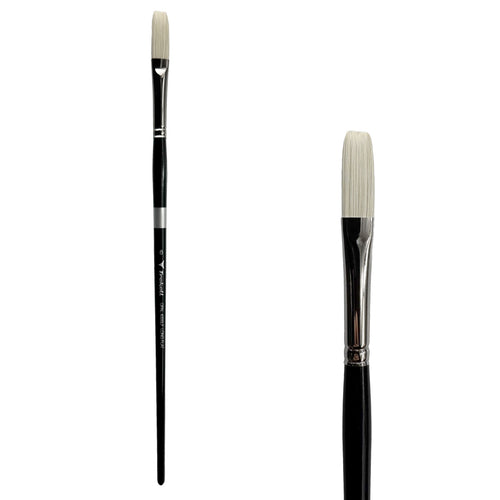 Trekell Opal #6 Long Flat Brush - Long Handle Trekell Art Supplies
