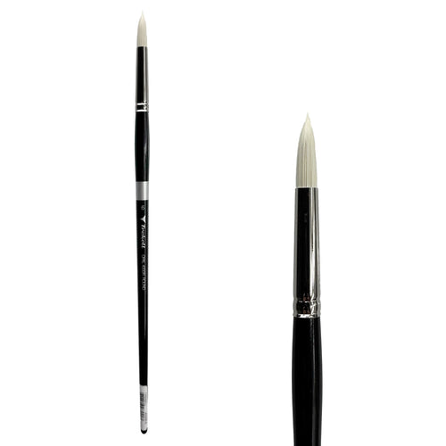 Trekell Opal #6 Round Brush - Long Handle Trekell Art Supplies