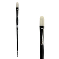 Trekell Opal #8 Long Filbert Brush - Long Handle Trekell Art Supplies