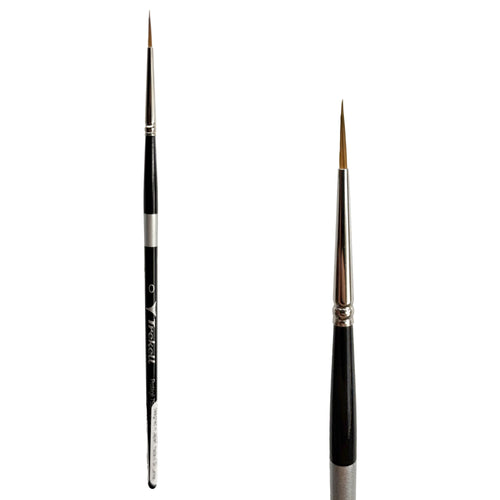 Trekell Protégé #0 Round Brush - Short Handle Trekell Art Supplies
