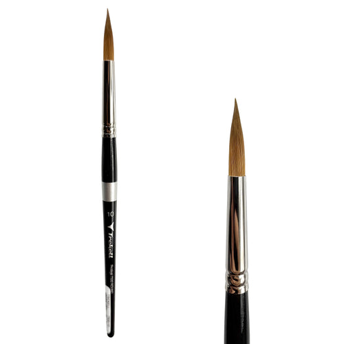 Trekell Protégé #10 Round Brush - Short Handle Trekell Art Supplies