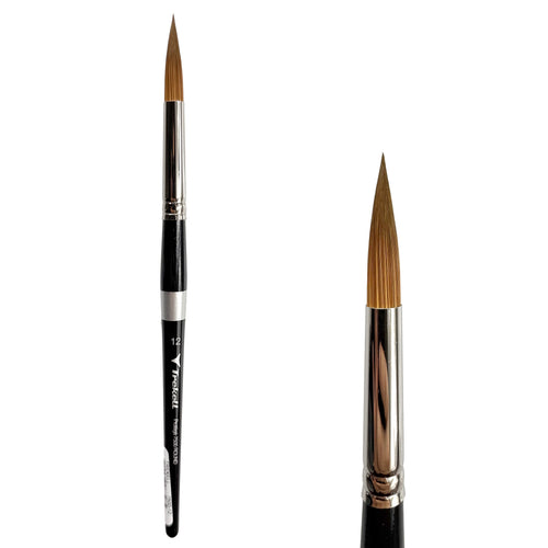 Trekell Protégé #12 Round Brush - Short Handle Trekell Art Supplies