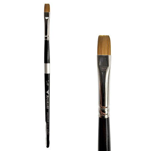 Trekell Protégé 1/4" Wash Brush - Short Handle Trekell Art Supplies