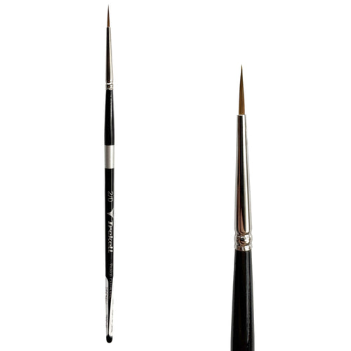 Trekell Protégé #2/0 Round Brush - Short Handle Trekell Art Supplies