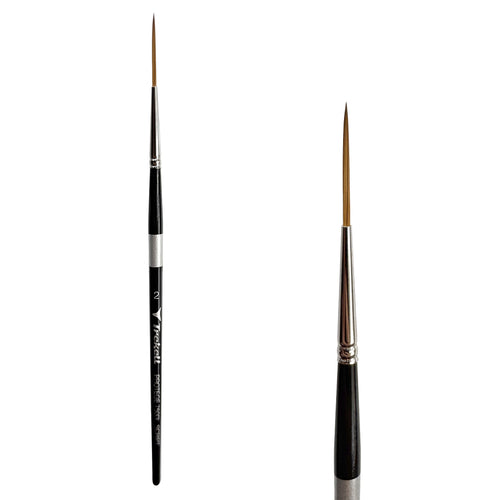 Trekell Protégé #2 Script/Rigger Brush - Short Handle Trekell Art Supplies