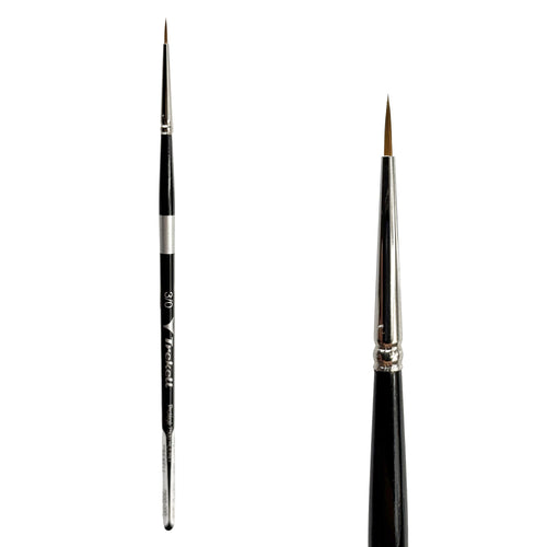 Trekell Protégé #3/0 Round Brush - Short Handle Trekell Art Supplies