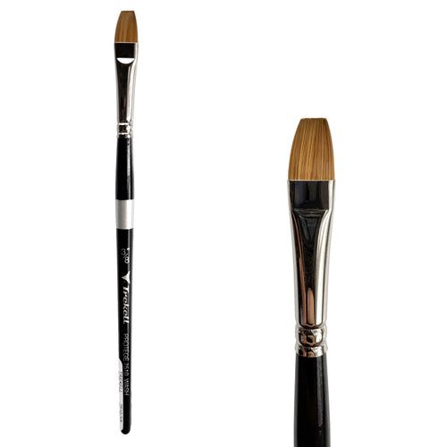 Trekell Protégé 3/8" Wash Brush - Short Handle Trekell Art Supplies
