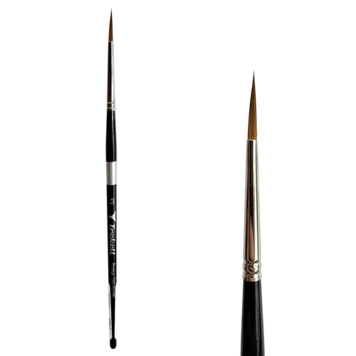 Trekell Protégé #3 Round Brush - Short Handle Trekell Art Supplies