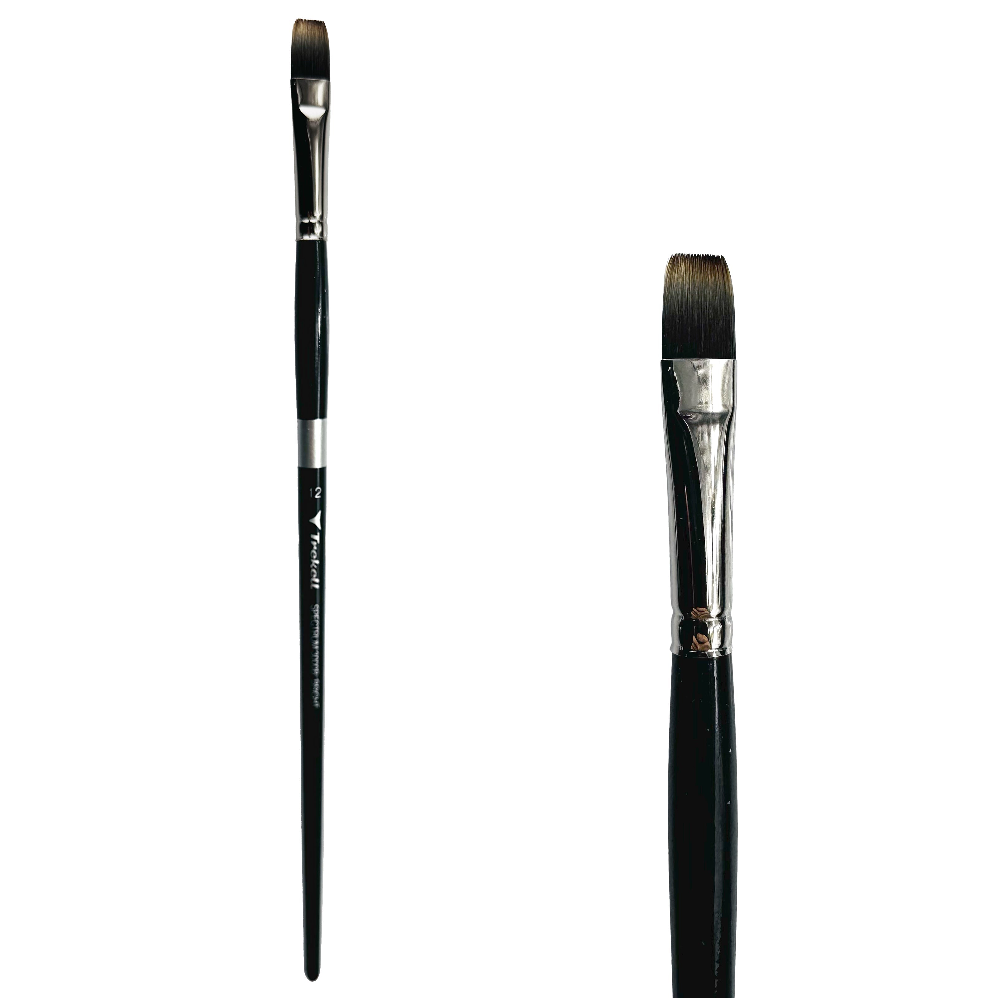 Trekell Spectrum #12 Bright Brush - Long Handle Trekell Art Supplies